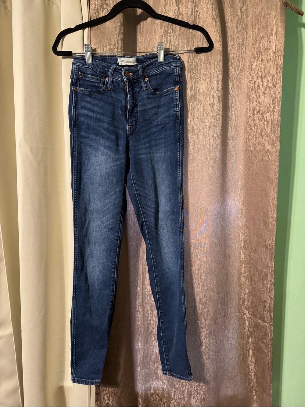 Madewell High Rise Skinny Junior Size Women’s Jeans Medium Wash Size Classic